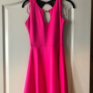 Hot pink Nicki Minaj dress